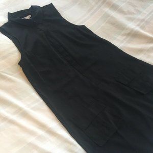 Banana Republic Black Tank Dress Sz 4 NWT